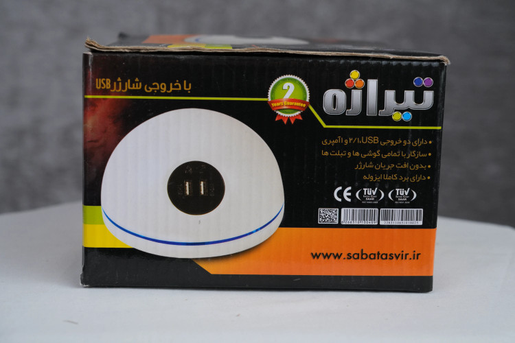 چندراهی برق ۳ کاره و چراغ خواب تیراژه مدل ونوس (VENUS)